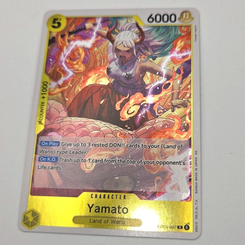 Yamato R Foil One Piece TCG